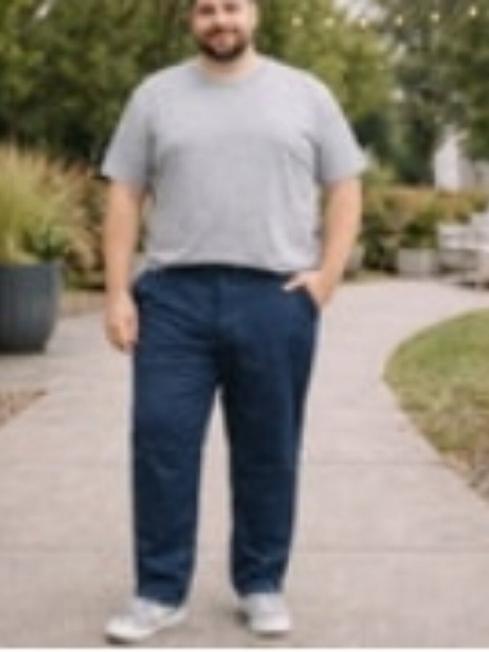 C22 Field & Stream Men’s Blue Flat Front Chino Pants, Size 44x34, NWT